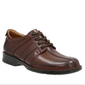 Clarks Touareg Vibe Mens Leather Oxford Shoes